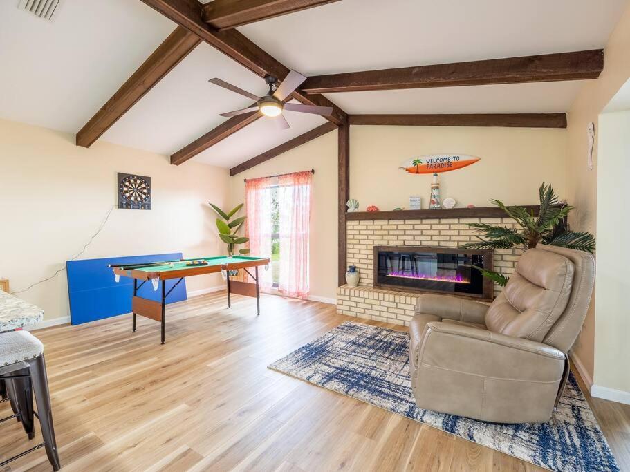 Englewood, Manasota Keys - 2 Bedroom Luxury Villa, Pool, Game Room, 6 Min To Beaches Next To Canal Extérieur photo